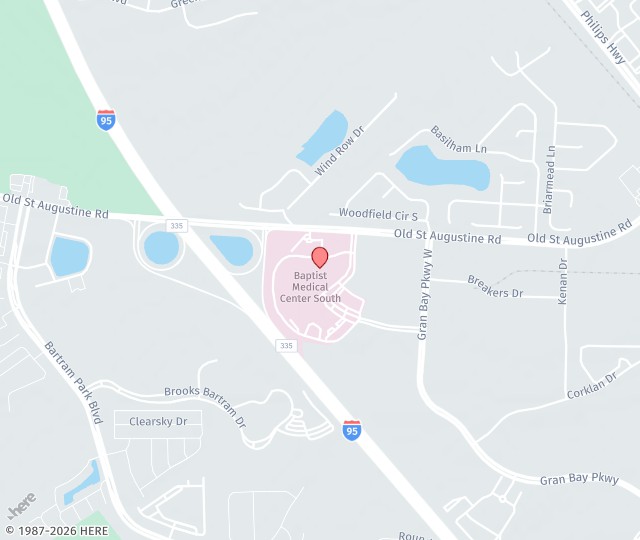 Location Map: 6266 Dupont Station Ct. E Jacksonville, FL 32217